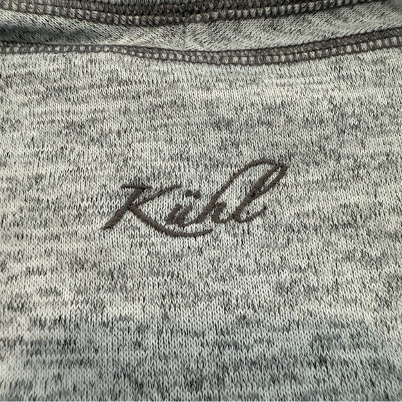Kuhl Lea Cowl Neck Knit Sweater Dress Womens Medium HeatherGray Outdoor Gorpcore - Picture 10 of 10